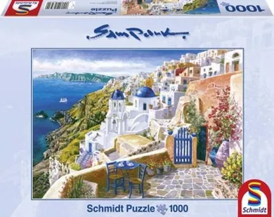 Schmidt, Sam Park: Widok z Santorini, puzzle, 1000 elementów