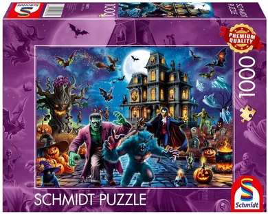 Schmidt Spiele, Halloween, puzzle, 1000 elementów
