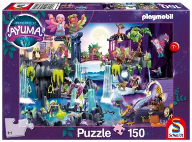 Schmidt Spiele, Playmobil, Adventures of Ayuma, puzzle, 150 elementów