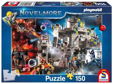 Schmidt Spiele, Playmobil, Novelmore, puzzle, 150 elementów