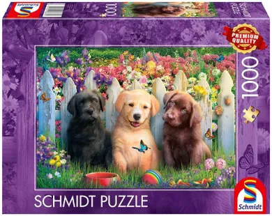 Schmidt Spiele, Słodkie szczeniaki, puzzle, 1000 elementów