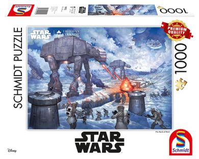 Schmidt, Star Wars, Bitwa o Hoth, puzzle, 1000 elementów