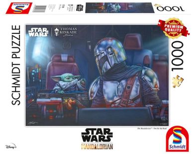 Schmidt, Star Wars The Mandalorian, W drogę, puzzle, 1000 elementów