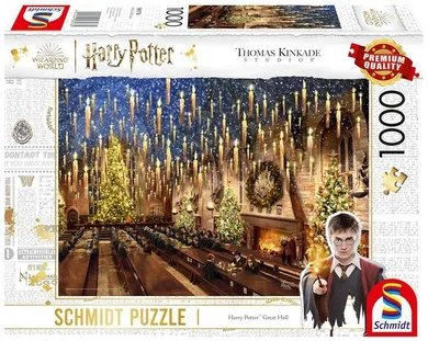 Schmidt, Thomas Kinkade, Harry Potter, Wielka, puzzle, 1000 elementów
