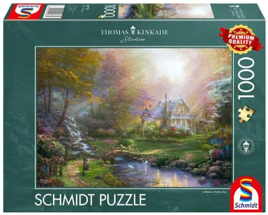 Schmidt, Thomas Kinkade, Idealny dzień, puzzle, 1000 elementów