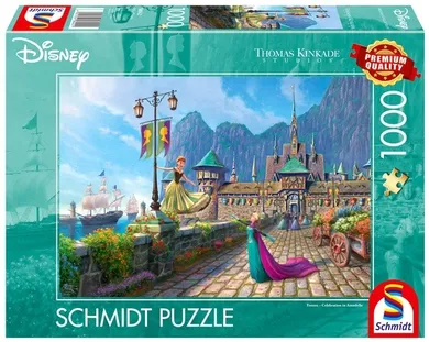 Schmidt, Thomas Kinkade, Kraina Lodu, puzzle, 1000 elementów
