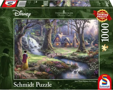 Schmidt, Thomas Kinkade: Królewna Śnieżka, puzzle, 1000 elementów