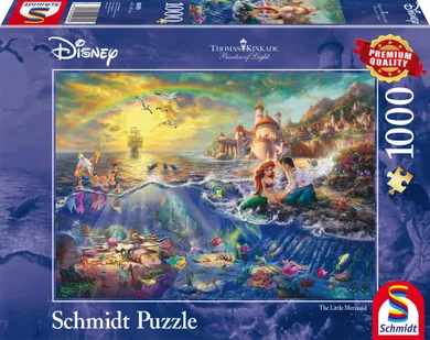 Schmidt, Thomas Kinkade: Mała syrenka, puzzle, 1000 elementów