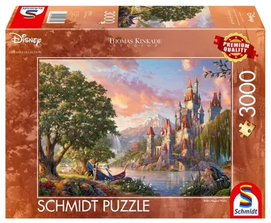 Schmidt, Thomas Kinkade, Piękna i Bestia, puzzle, 3000 elementów