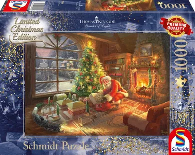 Schmidt, Thomas Kinkade, Przesyłka od Świętego Mikołaja, puzzle, 1000 elementów