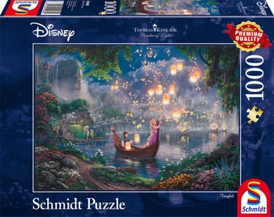 Schmidt, Thomas Kinkade: Roszpunka, puzzle, 1000 elementów