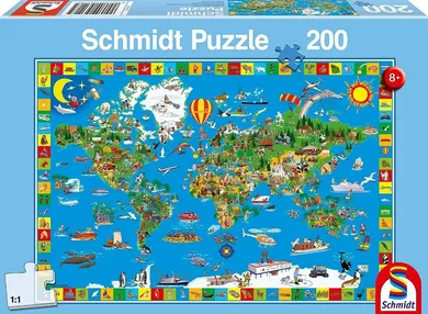 Schmidt, Twój niesamowity świat, puzzle, 200 elementów