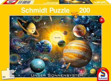 Schmidt, Układ słoneczny, puzzle, 200 elementów