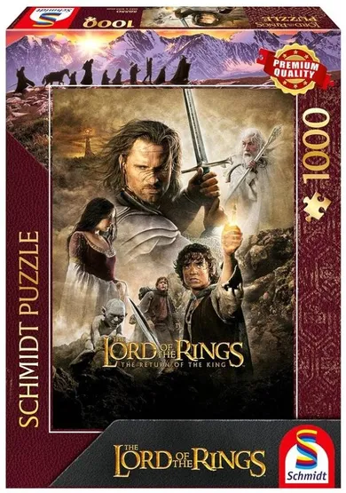 Schmidt, Władca Pierścieni: Powrót króla, puzzle, 1000 elementów