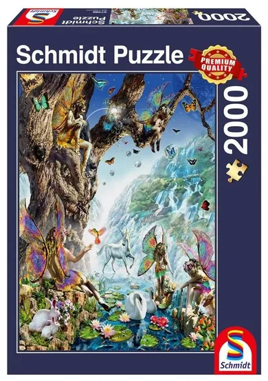 Schmidt, Wodne wróżki, puzzle, 2000 elementów