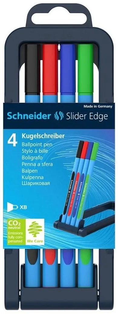 Schneider, długopisy Slider Edge XB, 4 kolory