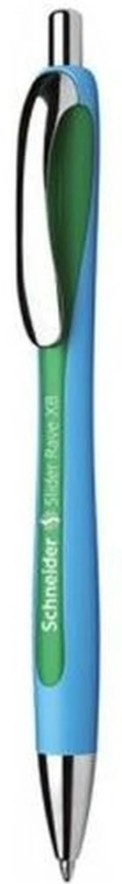 Schneider, Slider Rave XB, długopis automatyczny, zielony