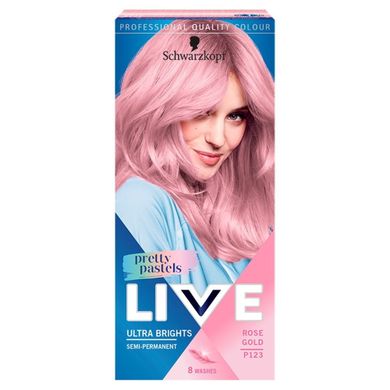 Schwarzkopf Live, krem koloryzujący Pretty Pastels nr L123 Rose Gold