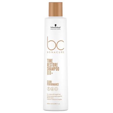 Schwarzkopf Professional, BC Bonacure, Time Restore Shampoo, delikatnie oczyszczający szampon do włosów dojrzałych, 250 ml