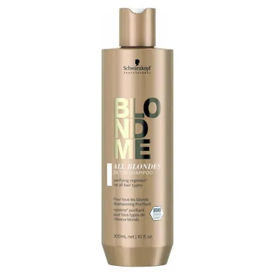 Schwarzkopf Professional, BlondMe All Blondes Detox Shampoo, szampon detoksykujący do włosów, 300 ml