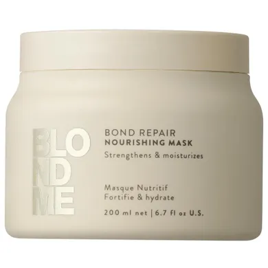Schwarzkopf Professional, BlondMe Bond Repair Nourishing Mask, wzmacniająco-nawilżająca maska do włosów, 200 ml