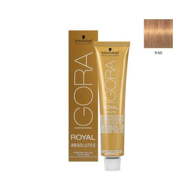 Schwarzkopf Professional, Igora Royal Absolutes, farba do włosów, nr 9-60, 60 ml