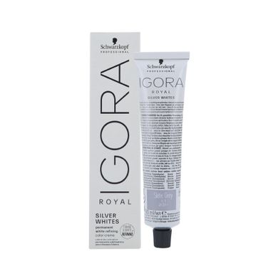 Schwarzkopf Professional, Igora Royal Absolutes Silver White, farba do srebrnych włosów, Silver, 60 ml
