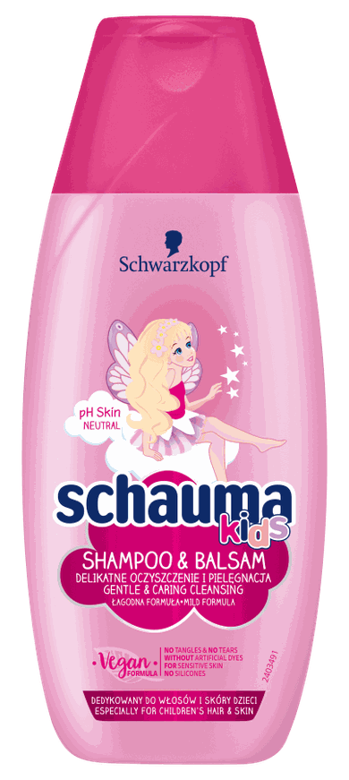 Schwarzkopf, Schauma Kids, szampon i odżywka do włosów, 250 ml