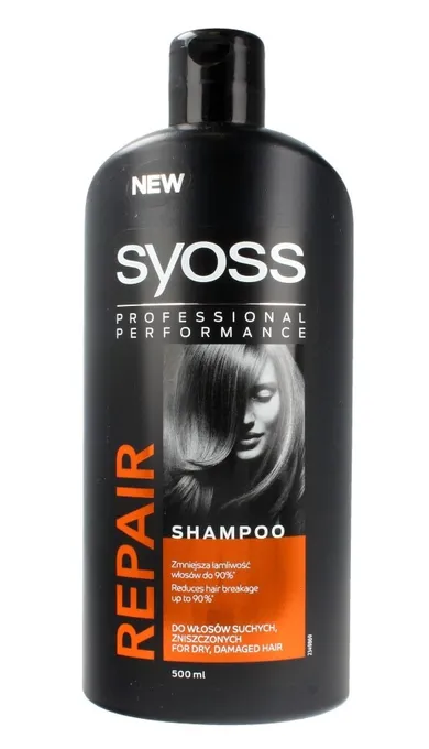 Schwarzkopf, Syoss, Repair, szampon do włosów suchych i zniszczonych, 440 ml