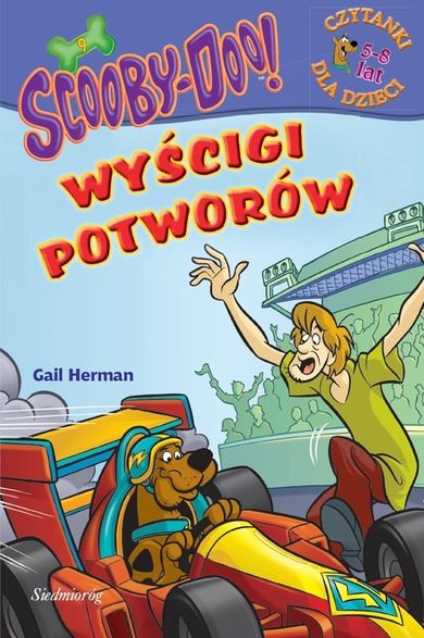 Scooby-Doo! Wyścigi potworów. Czytanki dla dzieci w wieku 5-8 lat