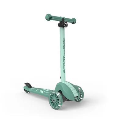 Scoot & Ride, Highwaykick 3S, hulajnoga z systemem sterowania 2w1, Forest