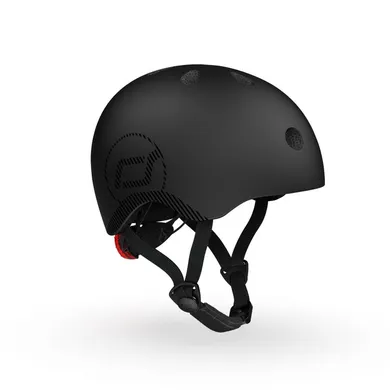 Scoot & Ride, kask, Black, rozmiar M-L