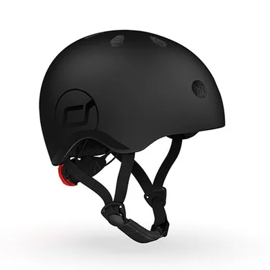 Scoot & Ride, kask ochronny, black, rozmiar 51-55 cm