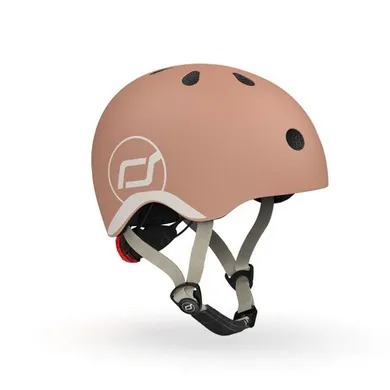 Scoot & Ride, kask ochronny, Mocha, rozmiar 45-51 cm