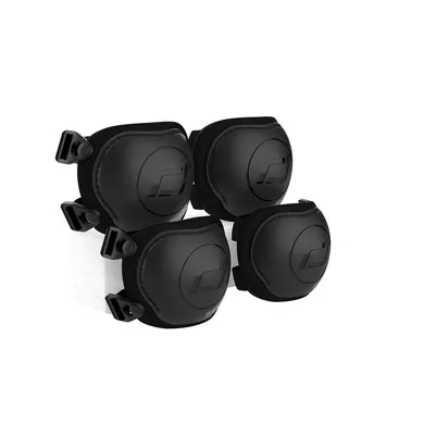 Scoot & Ride, zestaw ochraniaczy, Black, rozmiar XXS