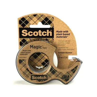 Scotch, taśma biurowa matowa, 19 mm x 15m