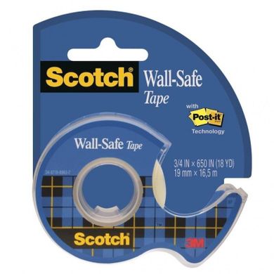 Scotch, Wall-Safe, taśma klejąca, 19mm