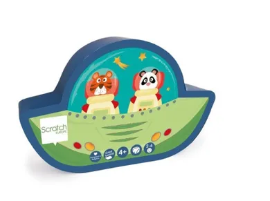 Scratch, Karty, łamigłówka Kosmos, gra logiczna