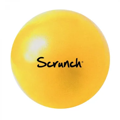Scrunch, piłka, pastelowy żółty