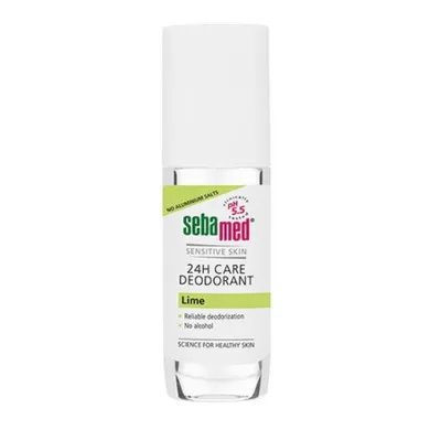 Sebamed, Care Deodorant Roll-On, dezodorant dla skóry bardzo wrażliwej, Limonka, 50 ml