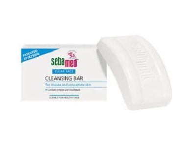 Sebamed, Clear Face Cleansing Bar, mydło do mycia dla skóry trądzikowej, 100 g