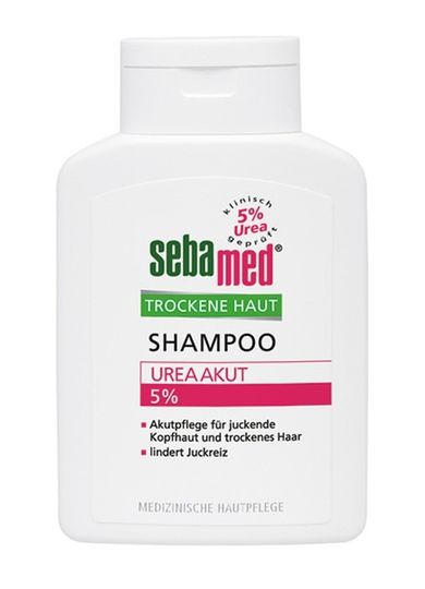 Sebamed, Extreme Dry Skin Relief Shampoo 5% Urea, kojący szampon do bardzo suchych włosów, 200 ml