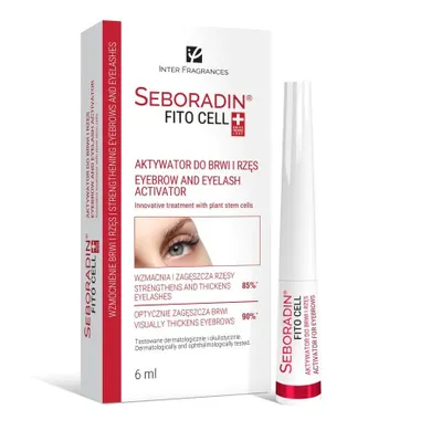 Seboradin, Fito Cell, aktywator do brwi i rzęs, 6 ml