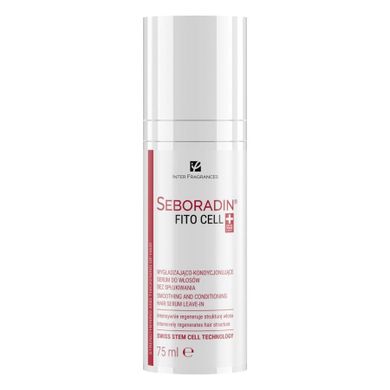 Seboradin, Fito Cell, wygładzająco-kondycjonujące serum do włosów bez spłukiwania, 75 ml