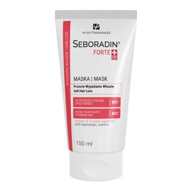 Seboradin, Forte, maska przeciw wypadaniu włosów, 150 ml