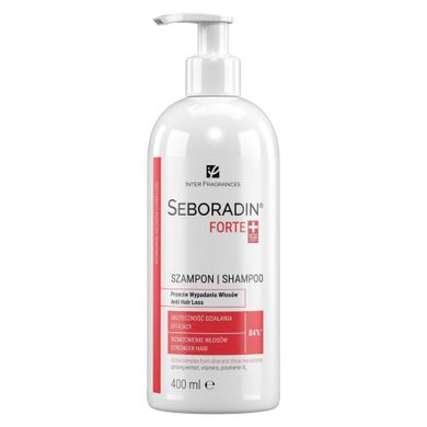 Seboradin, Forte, szampon przeciw wypadaniu włosów, 400 ml