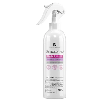 Seboradin, Mama Hair, odżywka wygładzająca bez spłukiwania dla kobiet w ciąży i w okresie okołoporodowym, 200 ml