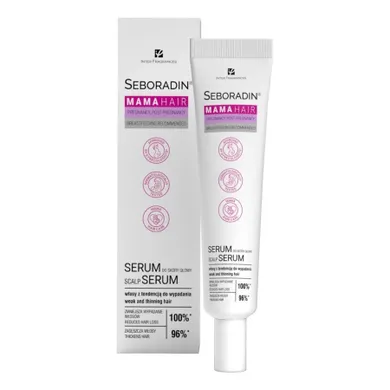 Seboradin, Mama Hair serum do skóry głowy dla kobiet w ciąży i w okresie okołoporodowym 100ml