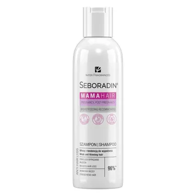 Seboradin, Mama Hair, szampon do włosów dla kobiet w ciąży i w okresie okołoporodowym, 200 ml