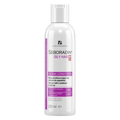 Seboradin, Oily Hair, balsam do włosów przetłuszczających się i skłonnych do wypadania, 200 ml